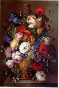 unknow artist Floral, beautiful classical still life of flowers.073 painting